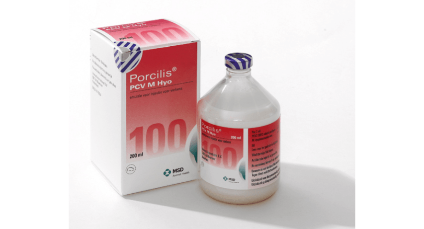 Porcilis PCV M Hyo emulsie voor injectie voor varkens